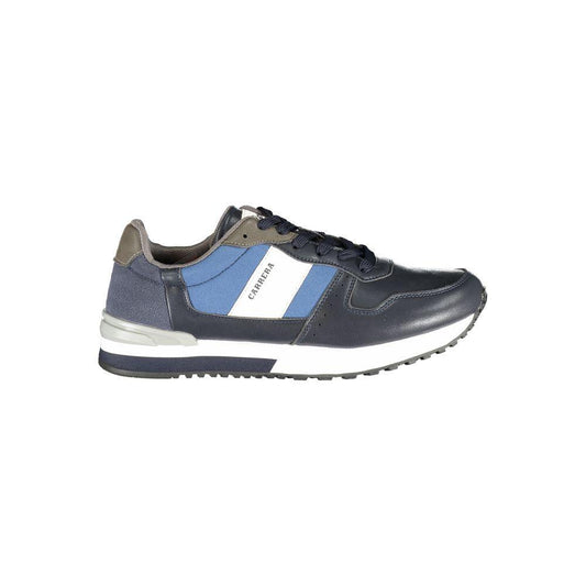 Carrera Blue Contrast Detail Sports Sneakers - PER.FASHION