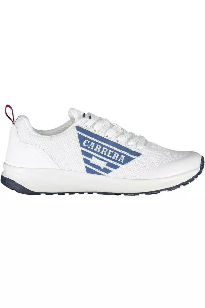 Carrera Chic White Sneakers with Iconic Contrast Details - PER.FASHION