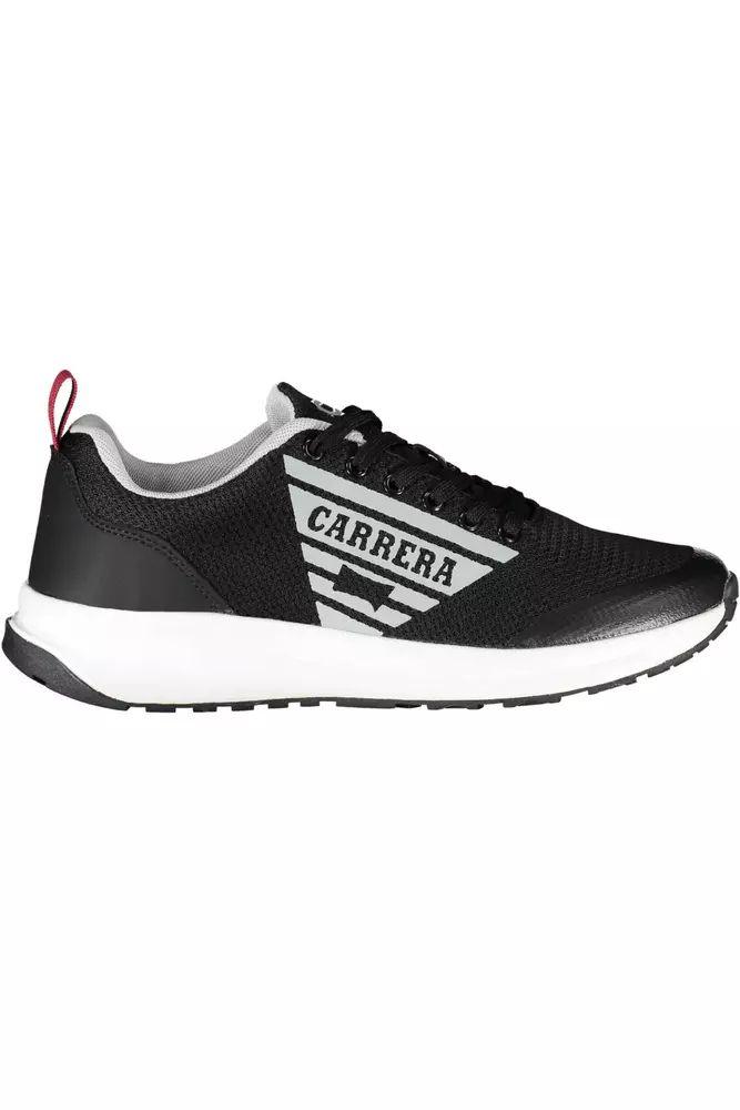 Carrera Sleek Black Sneakers with Contrasting Accents - PER.FASHION