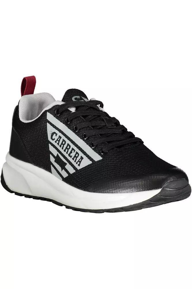 Carrera Sleek Black Sneakers with Contrasting Accents - PER.FASHION