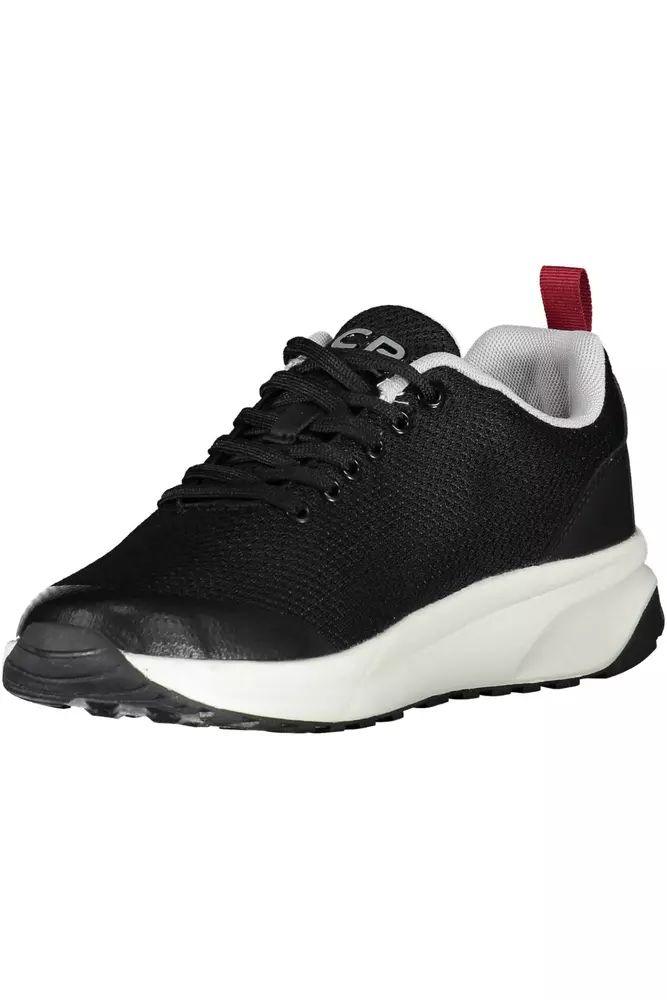 Carrera Sleek Black Sneakers with Contrasting Accents - PER.FASHION