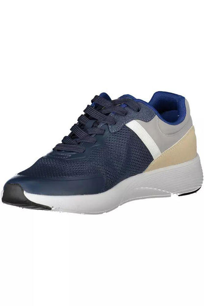Carrera Sleek Blue Sneakers with Contrasting Accents - PER.FASHION