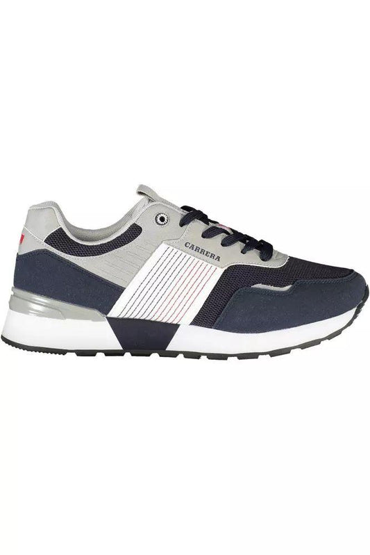 Carrera Sleek Blue Sneakers with Contrasting Details - PER.FASHION