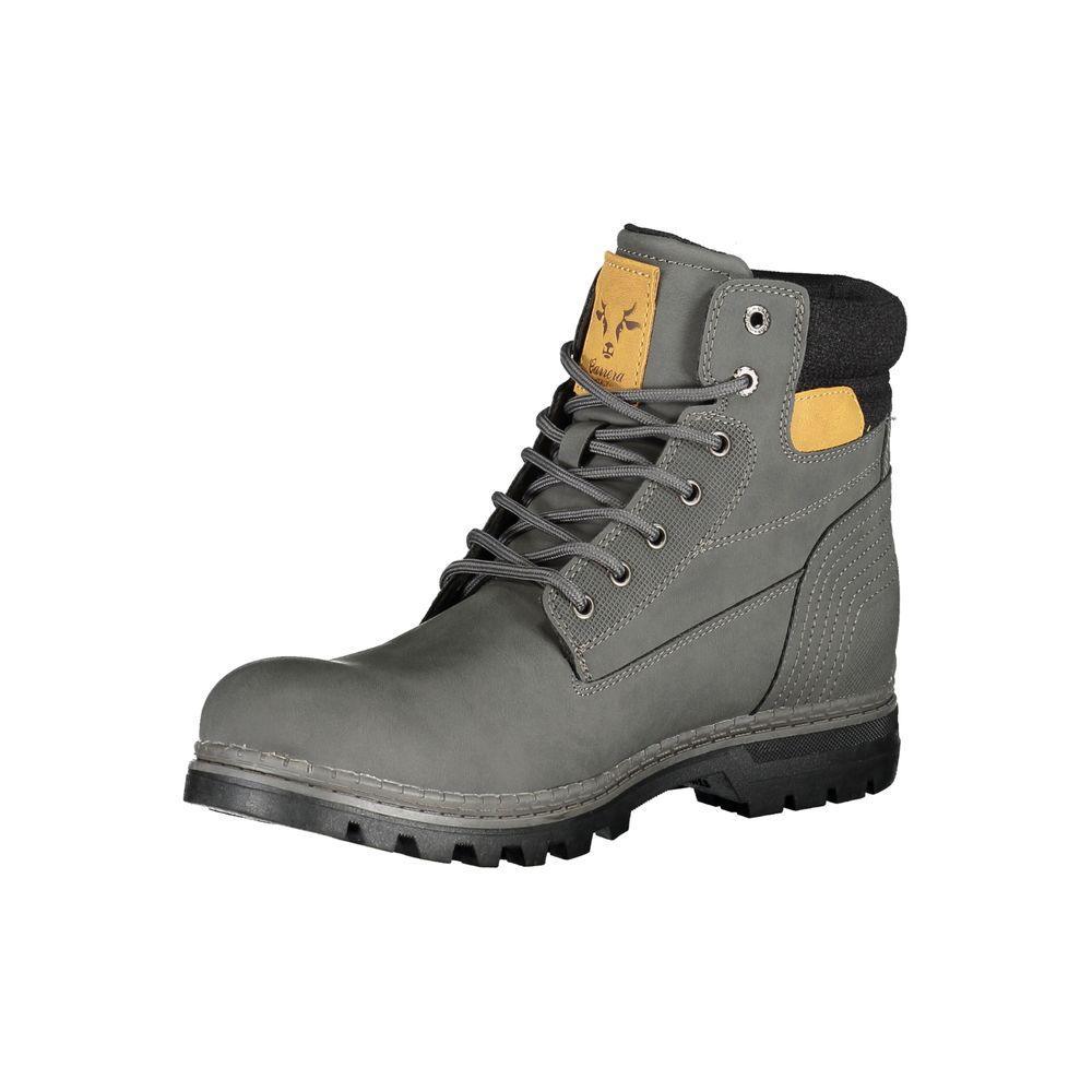 Carrera Sleek Lace-Up Boots with Contrast Details - PER.FASHION