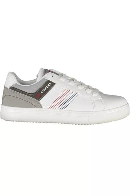 Carrera Sleek White Sneakers with Bold Contrasts - PER.FASHION