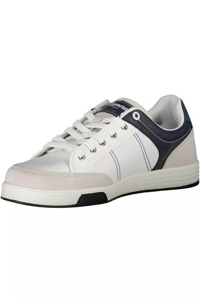 Carrera Sleek White Sports Sneakers with Contrasting Accents - PER.FASHION