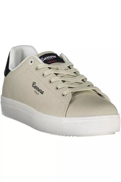 Sneaker Carrera elegante beige con accenti a contrasto