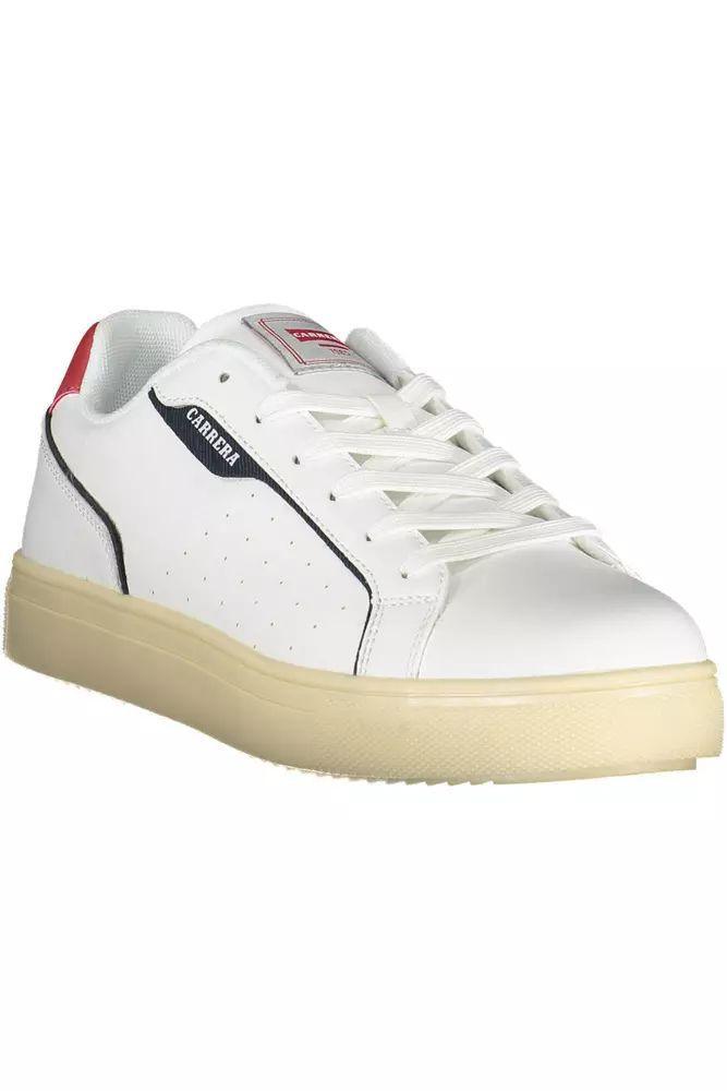 Carrera Sleek White Sneakers with Contrasting Accents - PER.FASHION