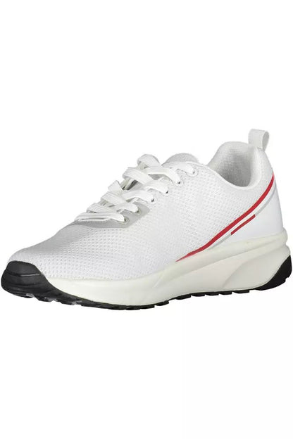 Carrera Sleek White Sneakers with Contrasting Details - PER.FASHION