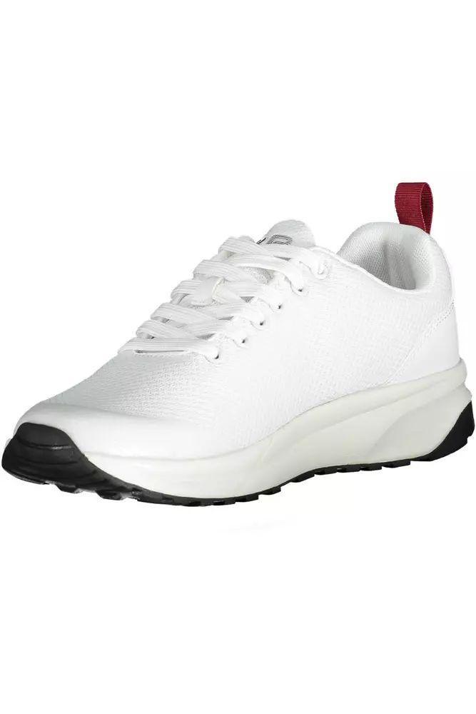 Carrera Sleek White Sports Sneakers with Contrast Accents - PER.FASHION