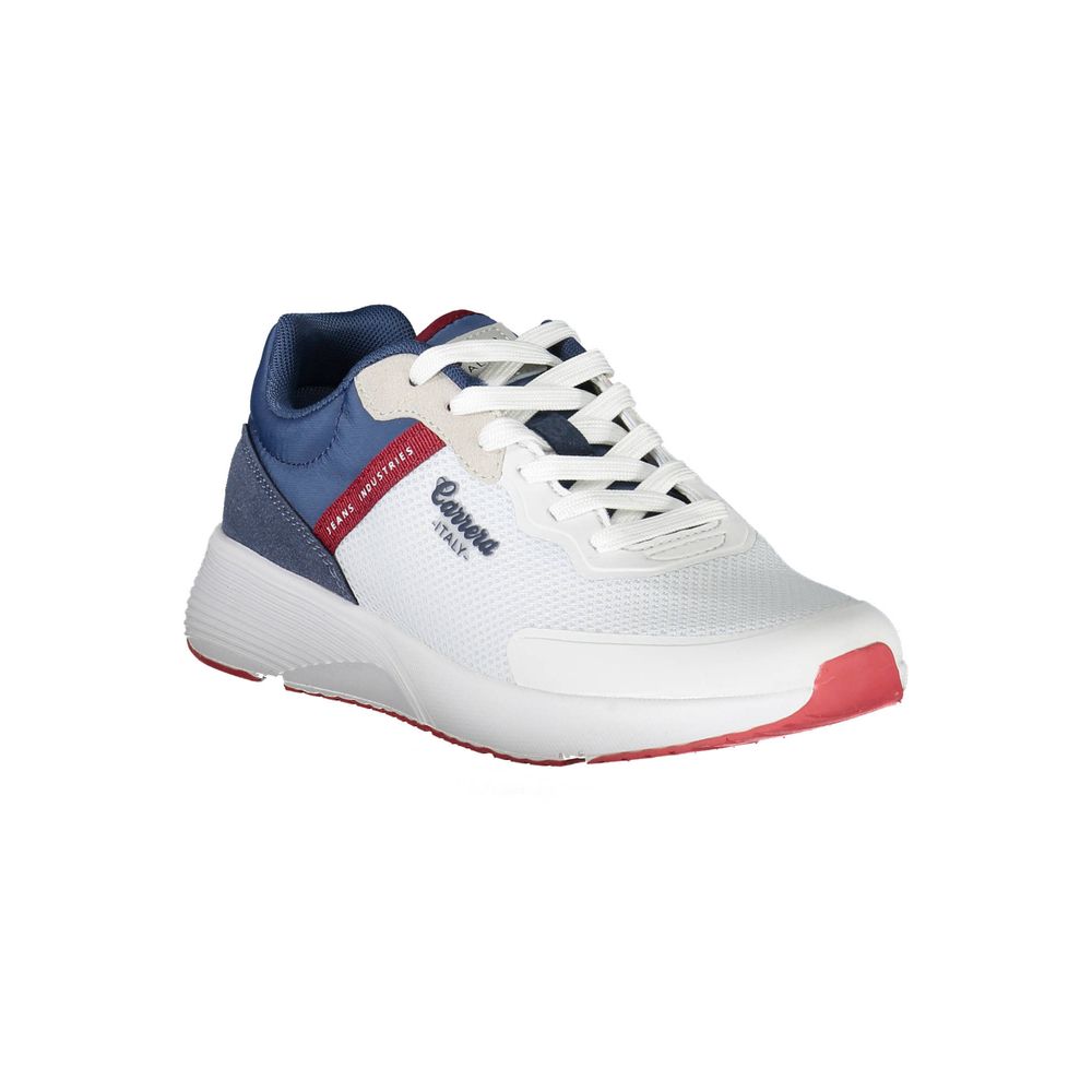 Белые спортивные кроссовки Carrera Sleek с контрастными акцентами
