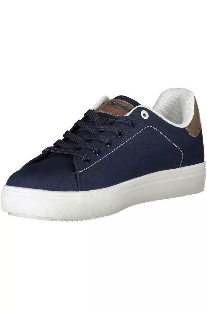 Carrera Sleek Blue Sneakers With Eco-Leather Accents - PER.FASHION