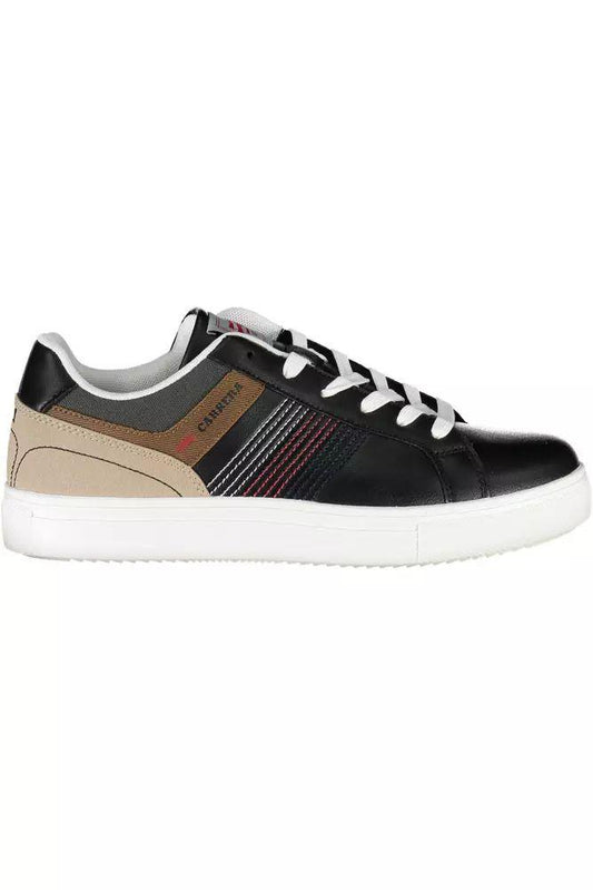 Carrera Sleek Black Sporty Sneakers with Contrasting Accents - PER.FASHION