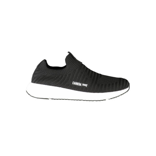Carrera Black Polyester Sneaker - PER.FASHION