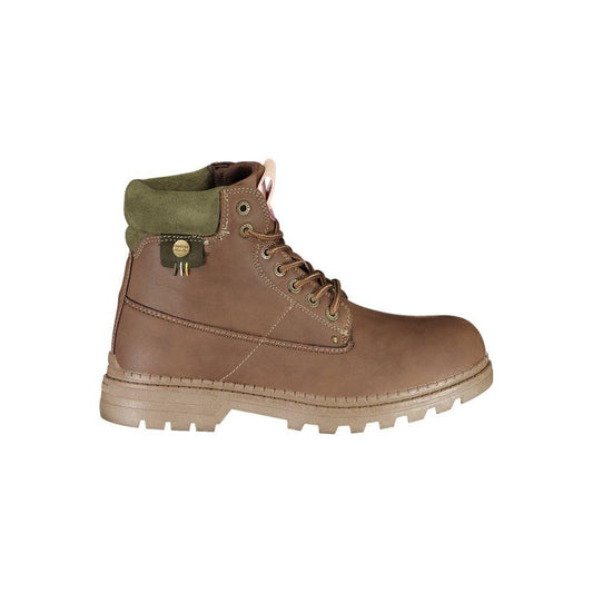 Carrera Nevada Mix Lace-Up Boots with Contrasting Details - PER.FASHION