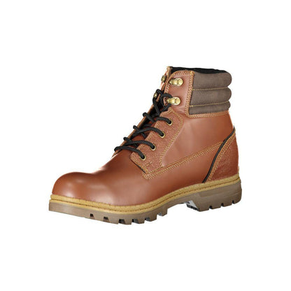 Carrera Elegant Lace-Up Boots with Contrast Details - PER.FASHION