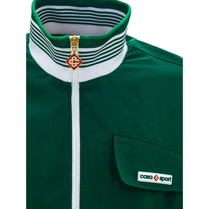 Casablanca Green Polyester Jacket - PER.FASHION