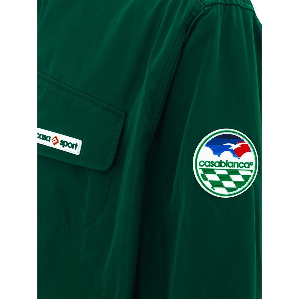 Casablanca Green Polyester Jacket - PER.FASHION