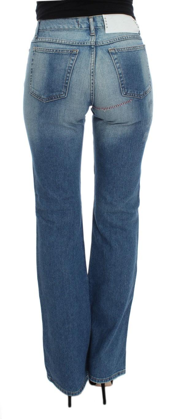 Cavalli Elegant Slim Fit Bootcut Denim - PER.FASHION