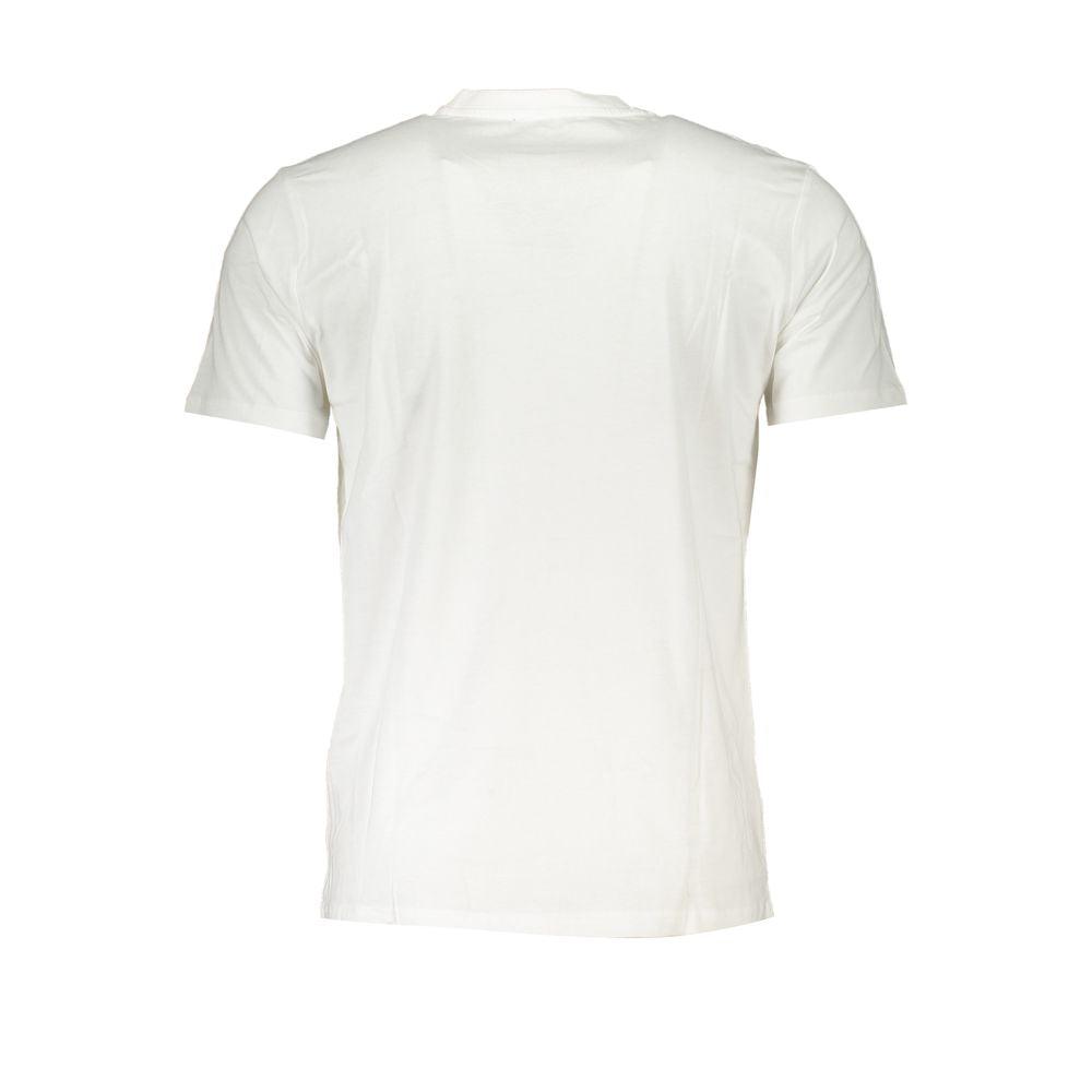 Cavalli Class White Cotton T-Shirt - PER.FASHION