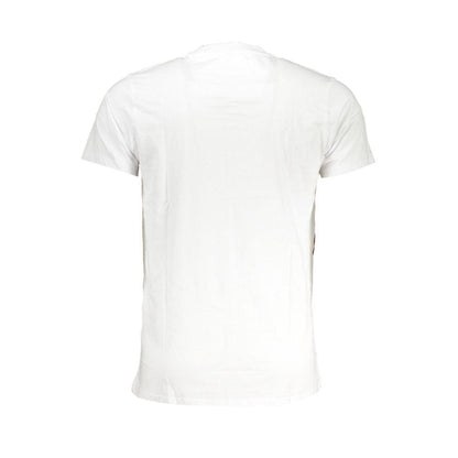 Cavalli Class White Cotton T-Shirt - PER.FASHION