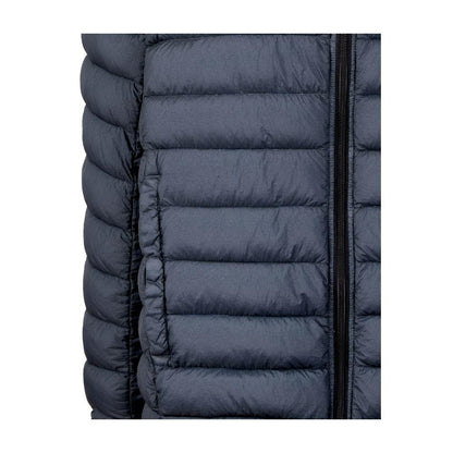 Centogrammi Chic Blue Padded Zip Vest for Men - PER.FASHION