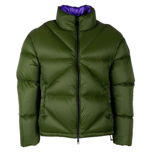 Centogrammi Chic Green Nylon Puffer Jacket - PER.FASHION