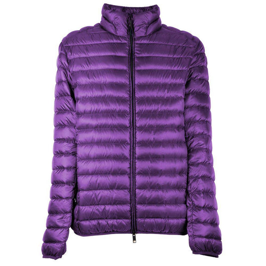 Centogrammi Chic Purple Nylon Down Jacket - PER.FASHION