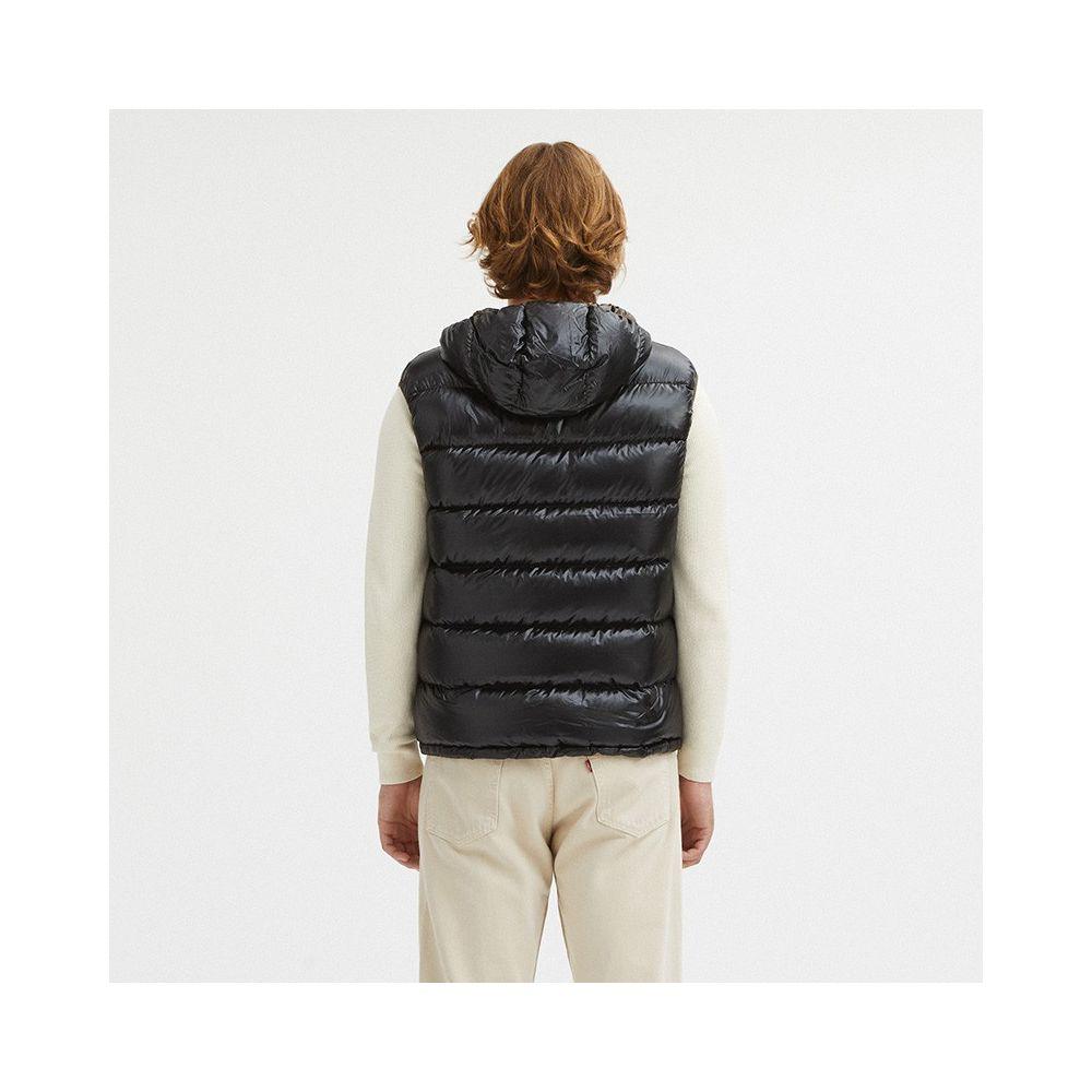 Centogrammi Reversible Hooded Duck Feather Vest - PER.FASHION