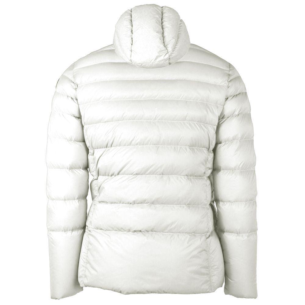 Centogrammi Reversible White Nylon Hooded Jacket - PER.FASHION