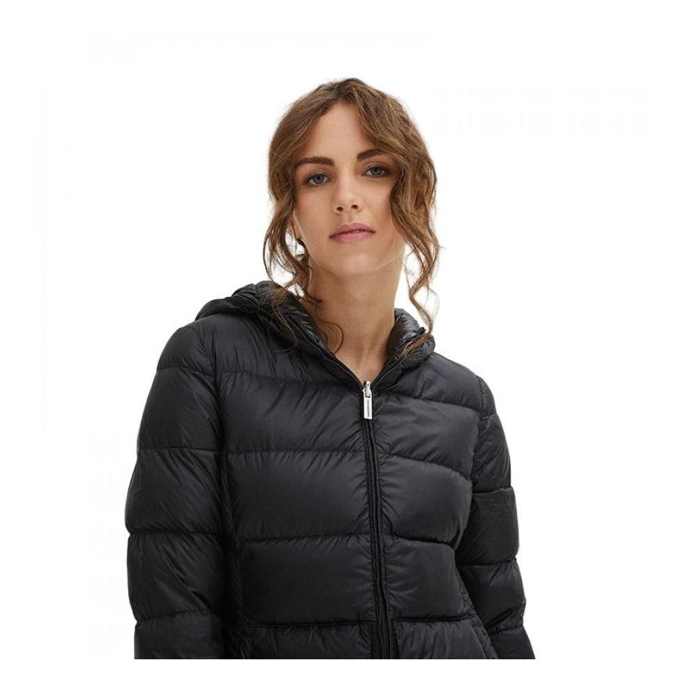 Centogrammi Sleek Nylon Down Jacket with Hood - PER.FASHION