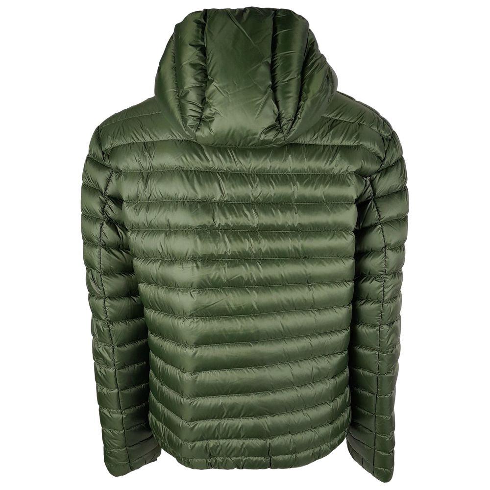 Centogrammi Sumptuous Green Nylon Down Jacket - PER.FASHION