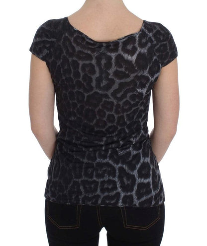 Chic Leopard Modal Top by Cavalli - PER.FASHION