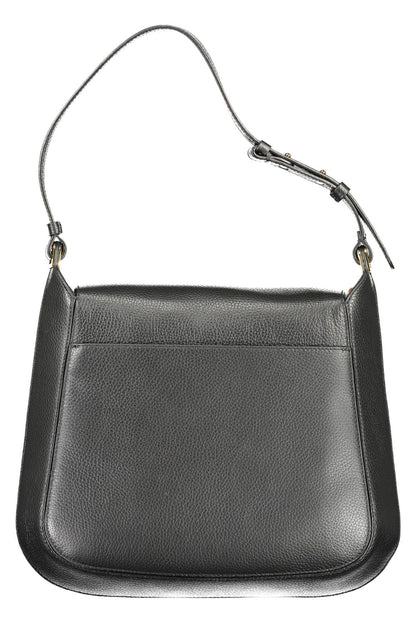 Coccinelle Elegant Leather Shoulder Bag with Turn Lock Closure - PER.FASHION