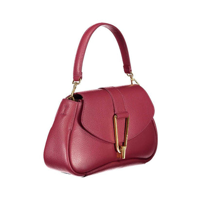 Coccinelle Red Leather Handbag - PER.FASHION