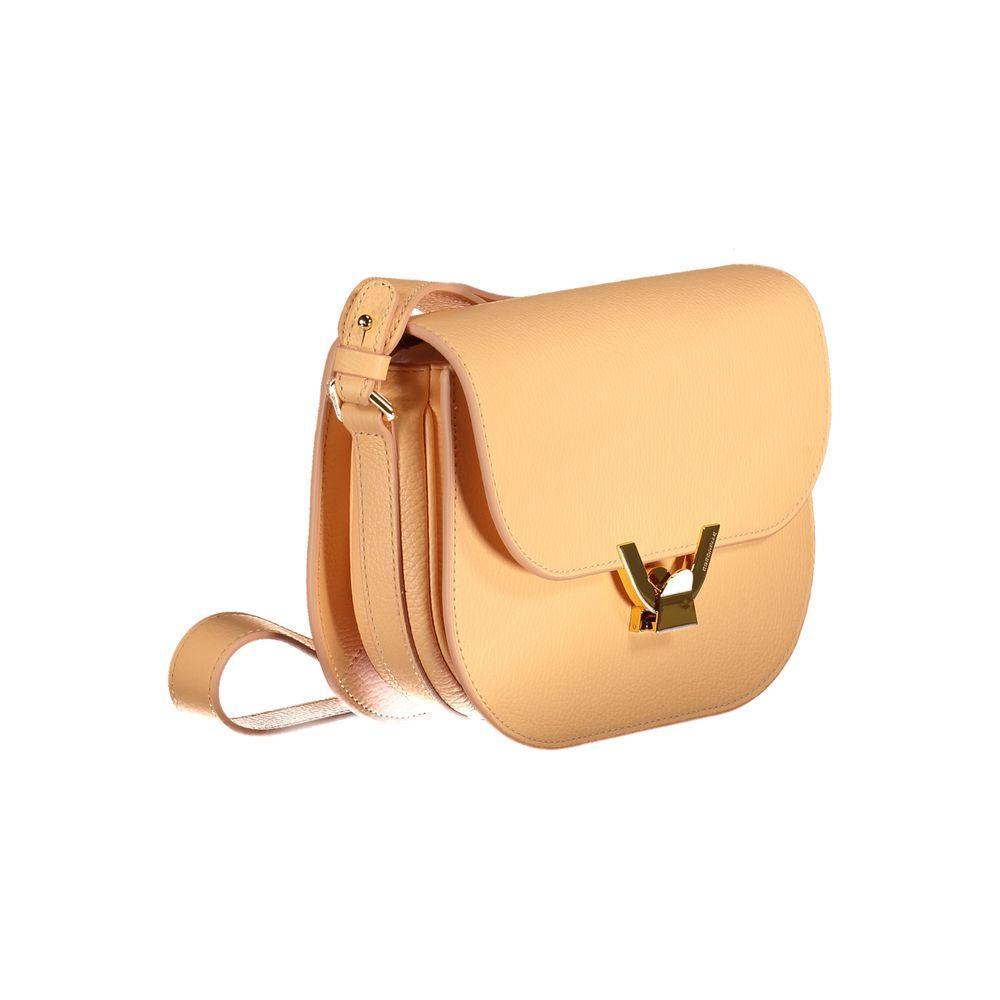 Coccinelle Orange Leather Handbag - PER.FASHION