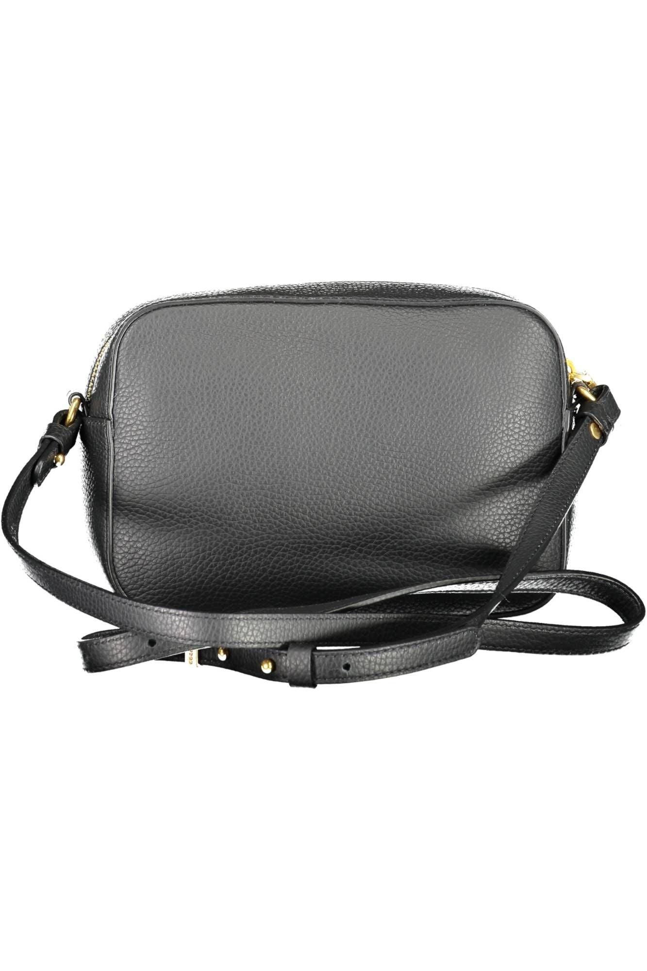 Coccinelle Elegant Black Leather Shoulder Bag - PER.FASHION