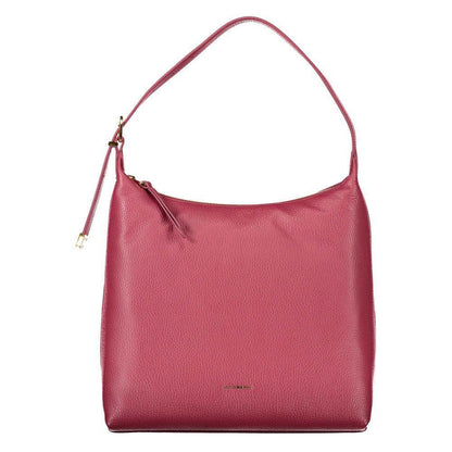 Coccinelle Red Leather Handbag - PER.FASHION