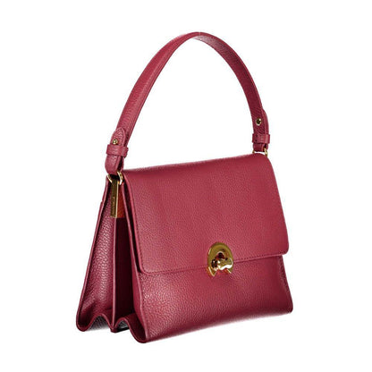 Coccinelle Red Leather Handbag - PER.FASHION