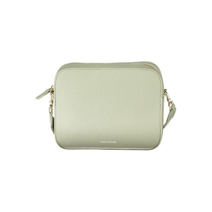 Coccinelle Green Leather Handbag - PER.FASHION