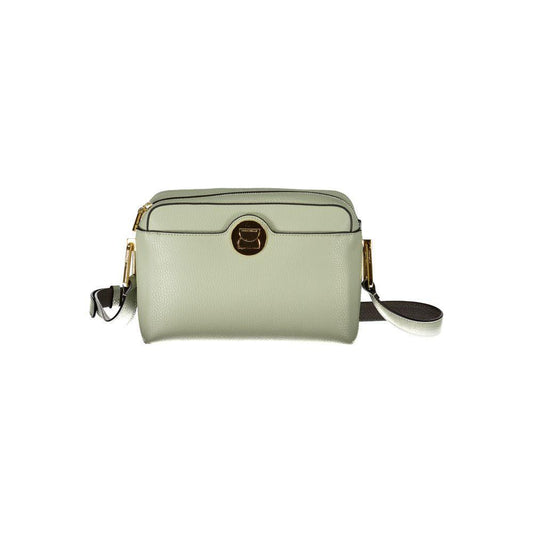 Coccinelle Green Leather Handbag - PER.FASHION