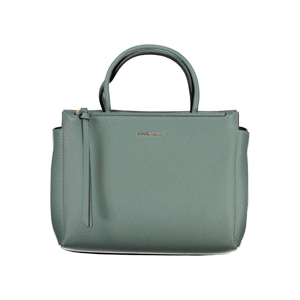 Coccinelle Green Leather Handbag - PER.FASHION