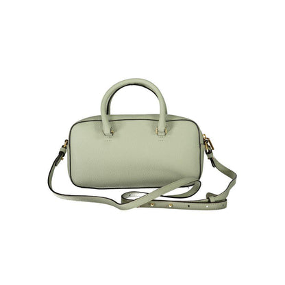 Coccinelle Green Leather Handbag - PER.FASHION