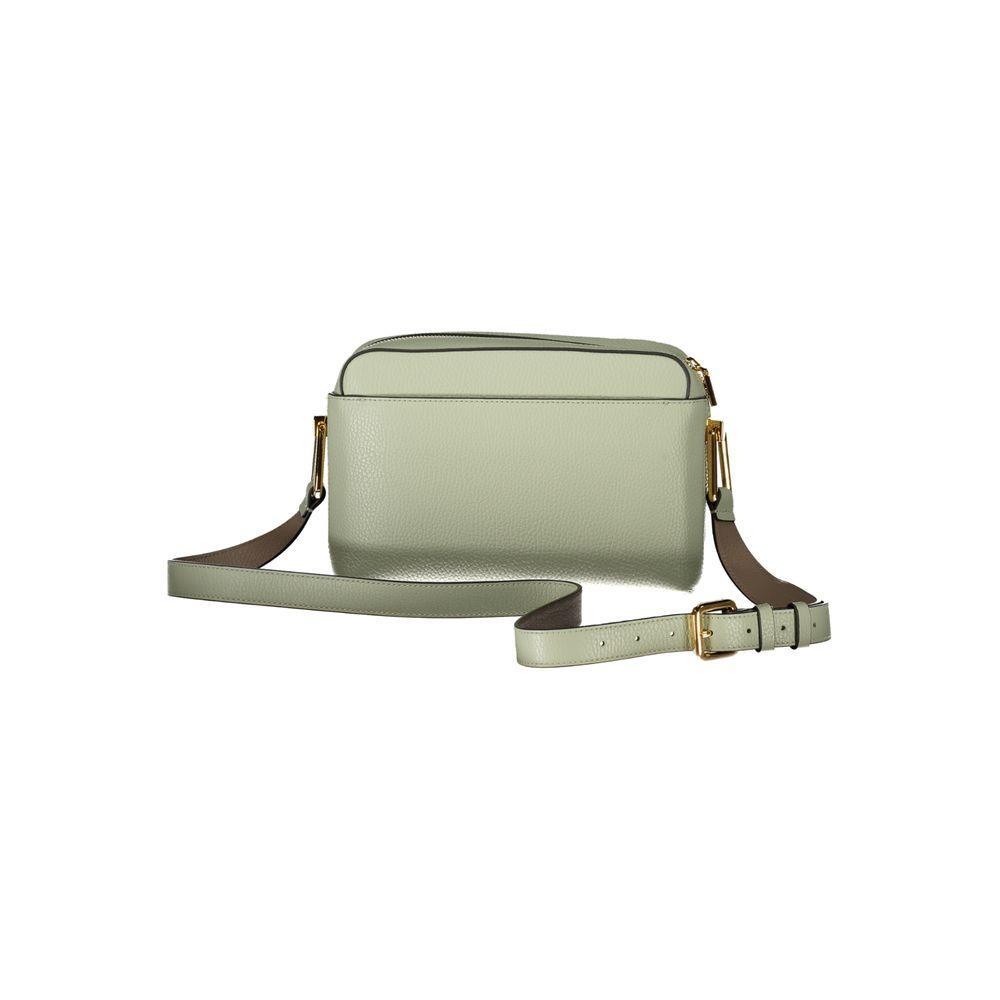 Coccinelle Green Leather Handbag - PER.FASHION