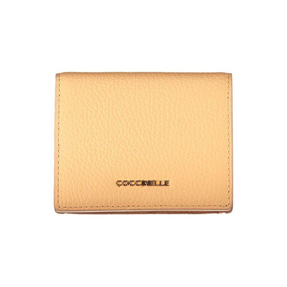Coccinelle Orange Leather Wallet - PER.FASHION