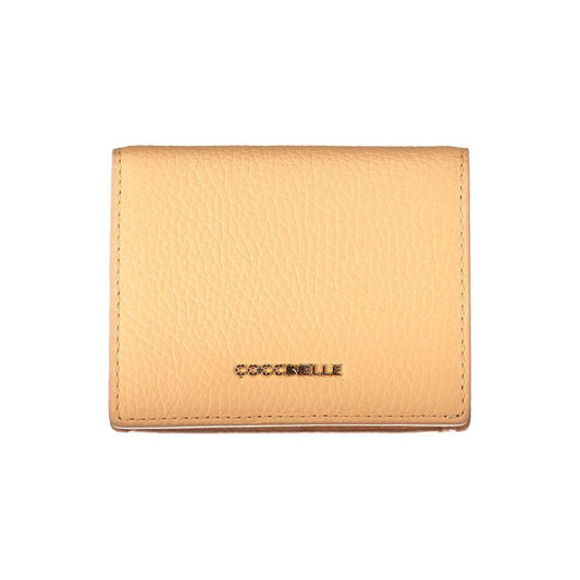 Coccinelle Orange Leather Wallet - PER.FASHION