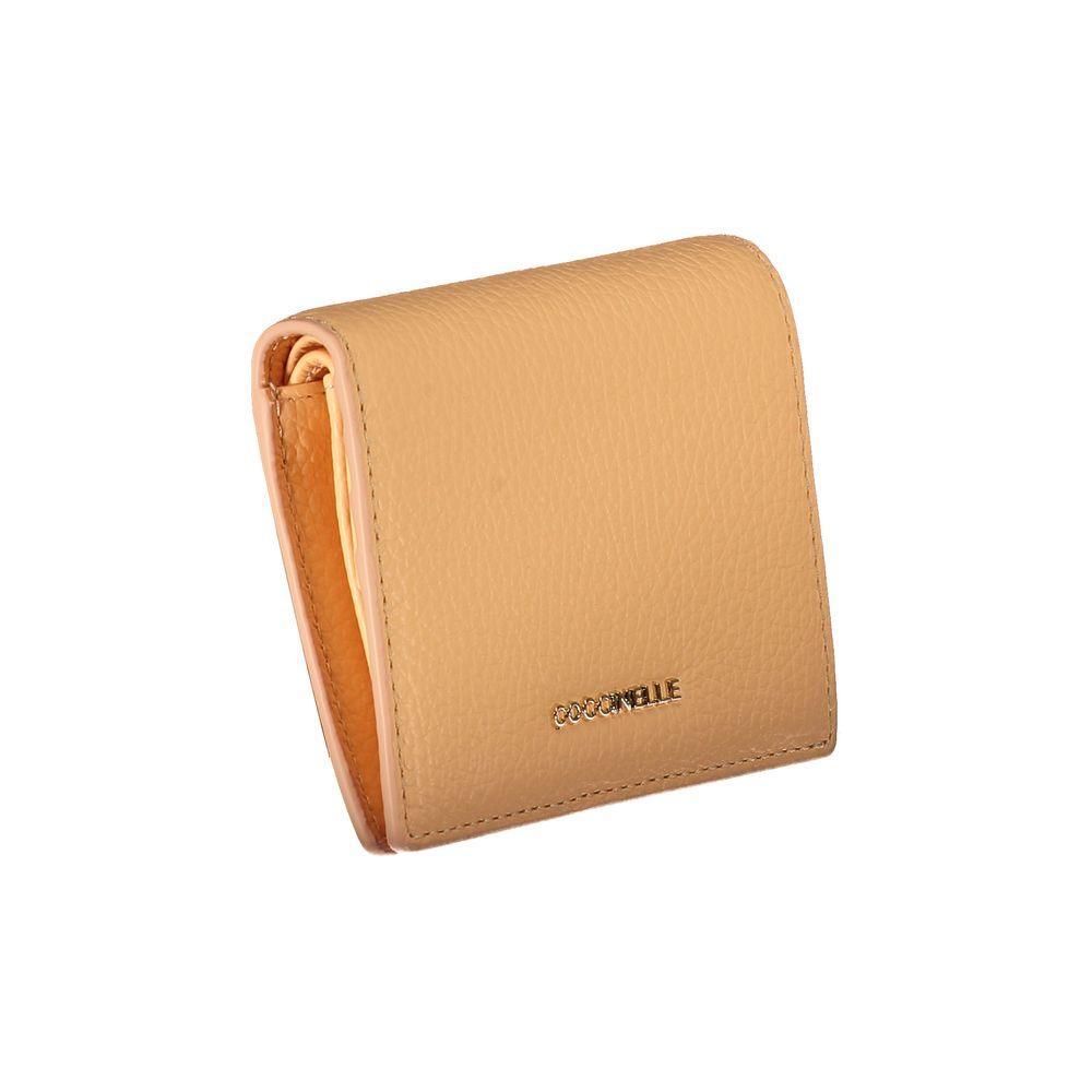 Coccinelle Orange Leather Wallet - PER.FASHION