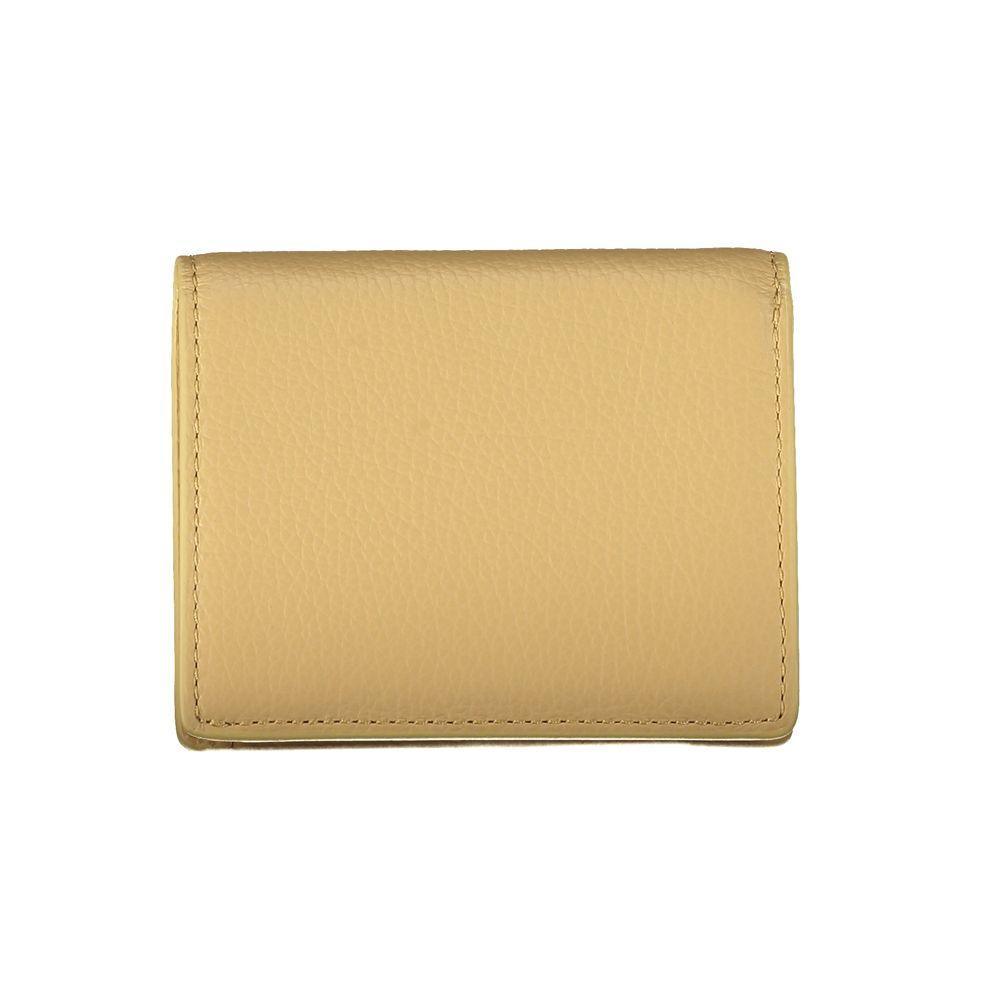 Coccinelle Beige Leather Wallet - PER.FASHION