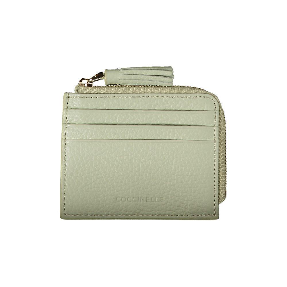 Coccinelle Green Leather Wallet - PER.FASHION