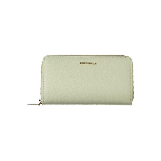 Coccinelle Green Leather Wallet - PER.FASHION